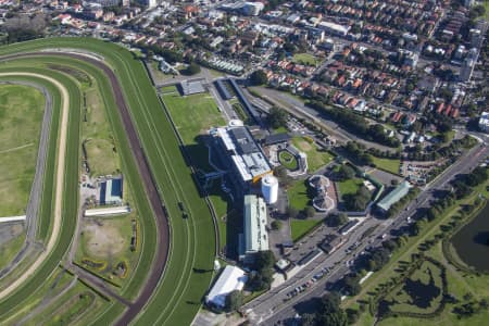 Aerial Image of RANDWICK RACECOURSE