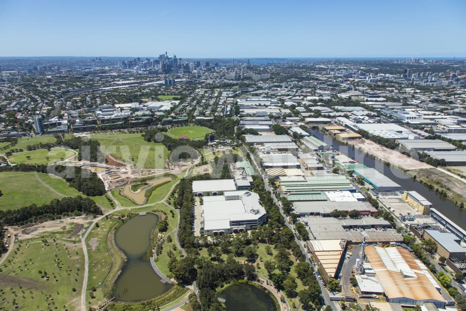 Aerial Image of Sydney Park