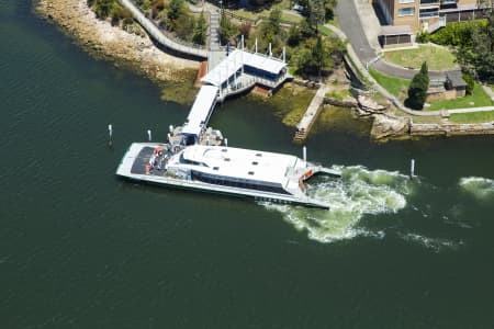 Aerial Image of CHISWICK WHARF RIVER CAT