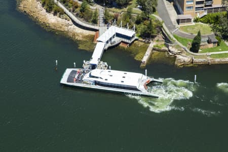 Aerial Image of CHISWICK WHARF RIVER CAT