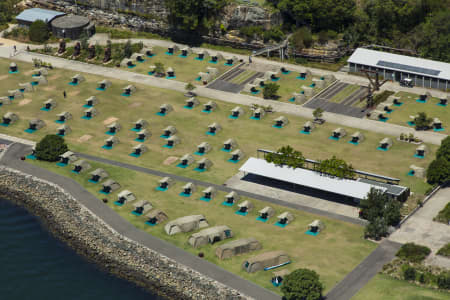 Aerial Image of COCKATOO ISLAND GLAMPING
