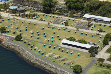 Aerial Image of COCKATOO ISLAND GLAMPING