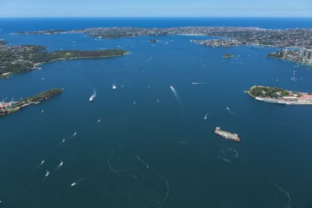 Aerial Image of SYDNEY HARBOUR