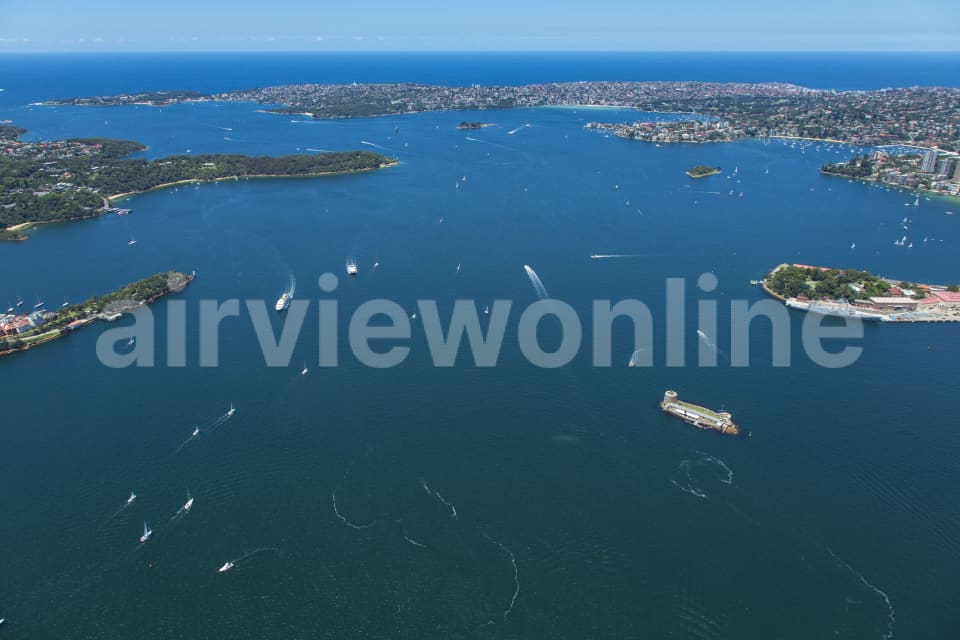 Aerial Image of Sydney Harbour