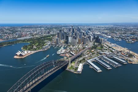 Aerial Image of SYDNEY HARBOUR BRIDGE