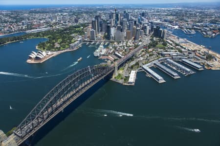 Aerial Image of SYDNEY HARBOUR BRIDGE