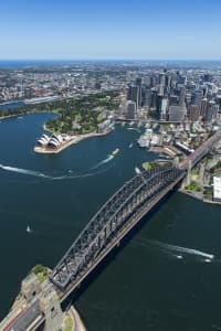 Aerial Image of SYDNEY HARBOUR BRIDGE