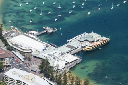 Aerial Image of MANLY WHARF