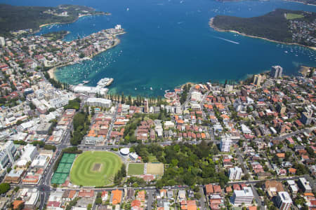 Aerial Image of MANLY WHARF