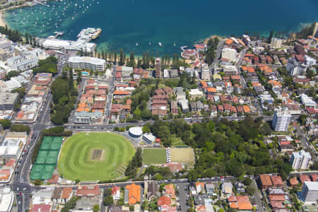 Aerial Image of MANLY WHARF