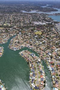 Aerial Image of SYLVANIA WATERS