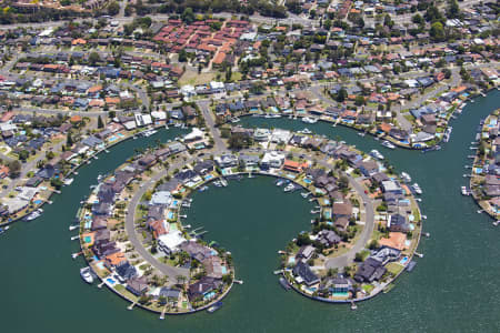 Aerial Image of SYLVANIA WATERS