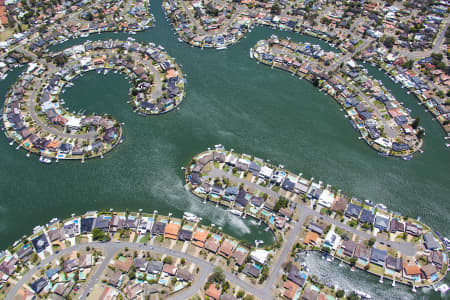 Aerial Image of SYLVANIA WATERS