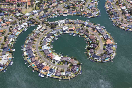 Aerial Image of SYLVANIA WATERS