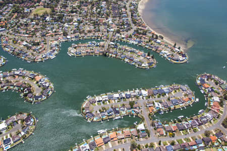 Aerial Image of SYLVANIA WATERS