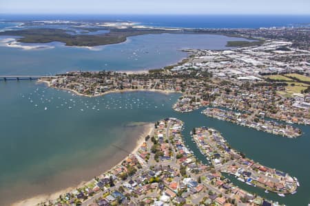 Aerial Image of SYLVANIA WATERS