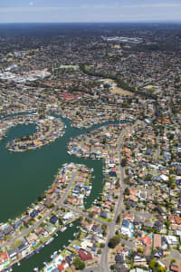 Aerial Image of SYLVANIA WATERS