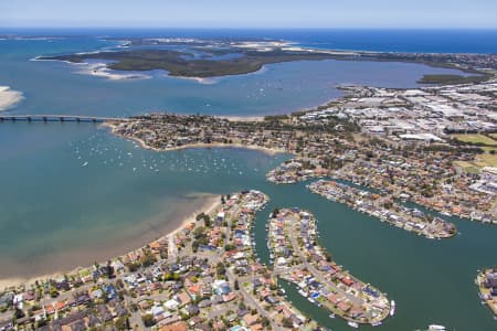 Aerial Image of SYLVANIA WATERS