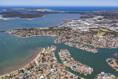 Aerial Image of SYLVANIA WATERS