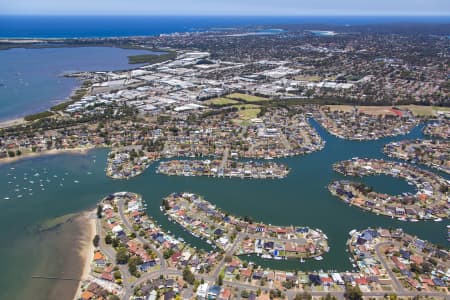 Aerial Image of SYLVANIA WATERS