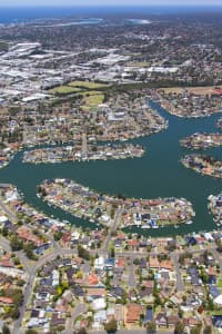 Aerial Image of SYLVANIA WATERS