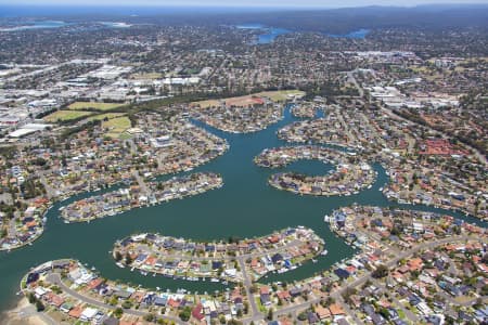 Aerial Image of SYLVANIA WATERS