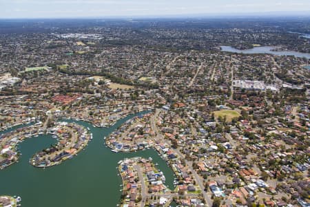 Aerial Image of SYLVANIA WATERS