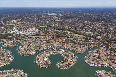 Aerial Image of SYLVANIA WATERS