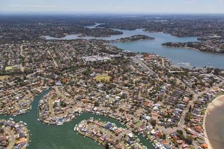 Aerial Image of SYLVANIA WATERS