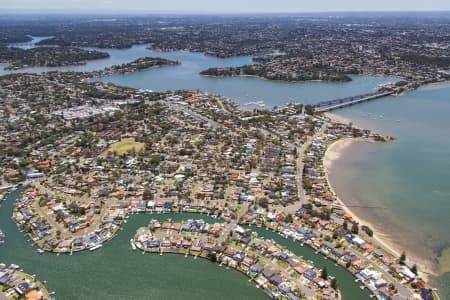 Aerial Image of SYLVANIA WATERS