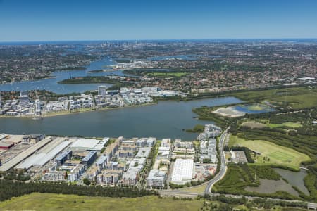 Aerial Image of WENTWORTH POINT