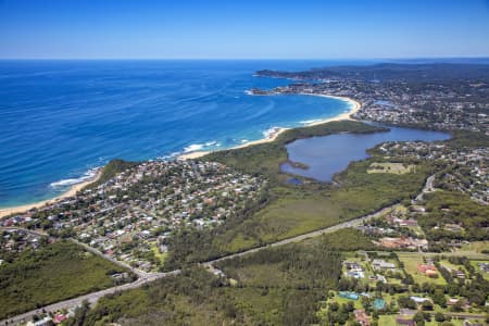 Aerial Image of WAMBERAL