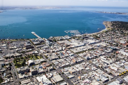 Aerial Image of RYRIE STREET, GEELONG