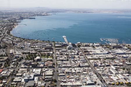 Aerial Image of RYRIE STREET, GEELONG
