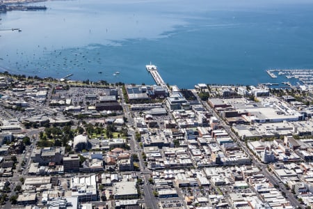 Aerial Image of RYRIE STREET, GEELONG