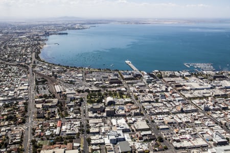 Aerial Image of RYRIE STREET, GEELONG