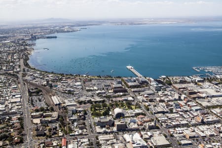 Aerial Image of RYRIE STREET, GEELONG