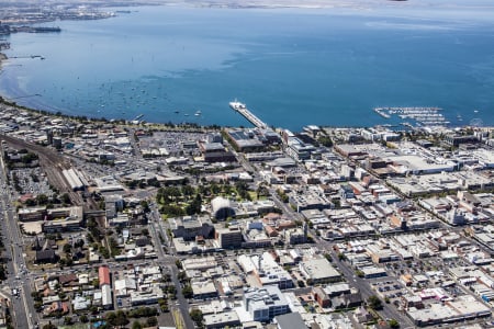 Aerial Image of RYRIE STREET, GEELONG