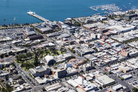 Aerial Image of RYRIE STREET, GEELONG