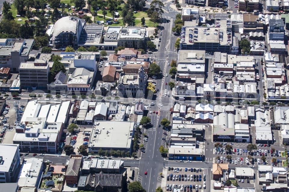 Aerial Image of Ryrie Street, Geelong