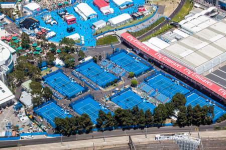 Aerial Image of AUSTRALIAN OPEN TENNIS 2015