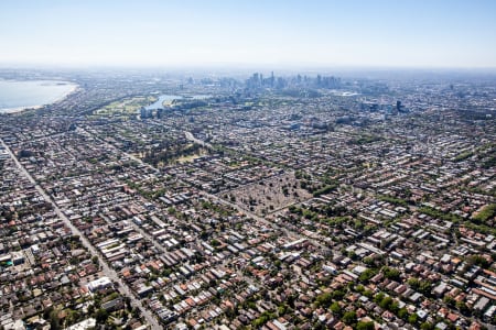 Aerial Image of SAINT KILDA EAST