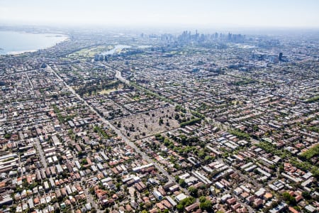 Aerial Image of SAINT KILDA EAST