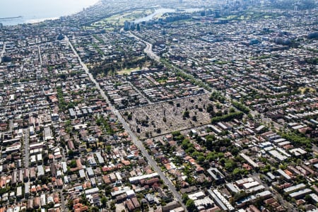 Aerial Image of SAINT KILDA EAST