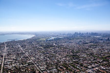 Aerial Image of SAINT KILDA EAST