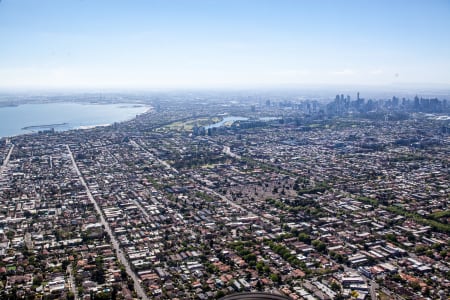 Aerial Image of SAINT KILDA EAST