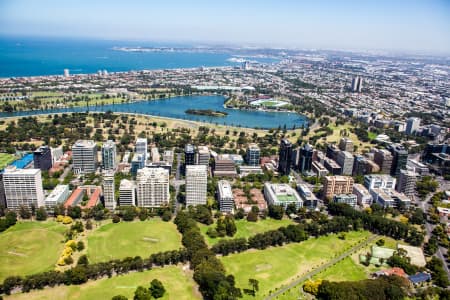 Aerial Image of ST KILDA ROAD