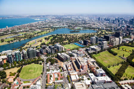 Aerial Image of ST KILDA ROAD
