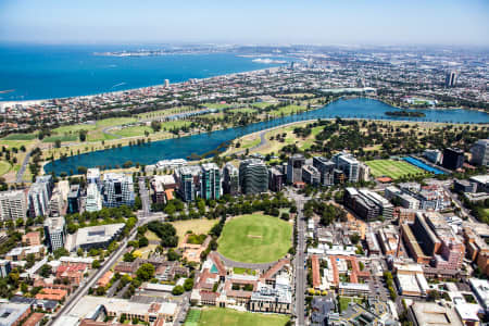 Aerial Image of ST KILDA ROAD