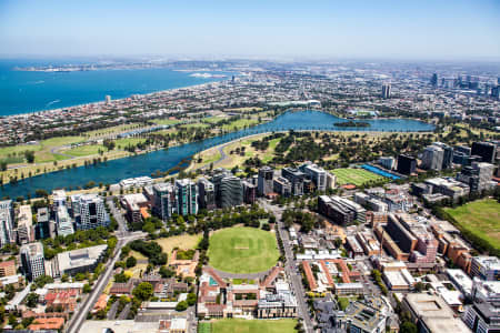 Aerial Image of ST KILDA ROAD